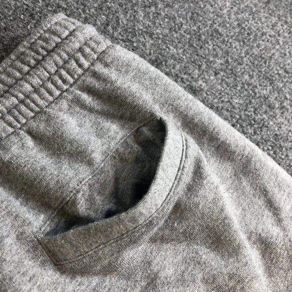 Nike Air Jordan Sweat Shorts Mens Small Gray Fleece Jumpman Logo Pockets Gym - Picture 10 of 12